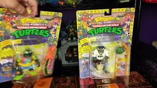 TMNT Classic Sewer Sports 2 Pack! Slap Shot Leo & Sewer Surfin' Mike