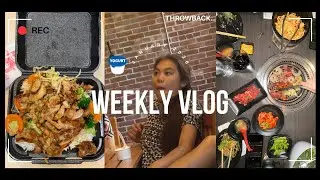 Weekly vlog: S/WET, fox run mall, korean barbecue!