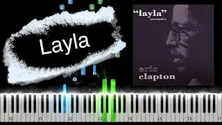 Eric Clapton - Layla Piano Tutorial