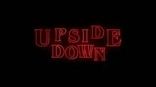 Upside Down stranger things edit! #strangerthings #edit #upsidedown #short