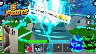 I finally used the new lightning rework for PvP.. | Mobile Player / Blox Fruits