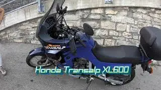 Honda Transalp XL600 in Valle di Muggio e sentiero da Scudellate a Erbonne