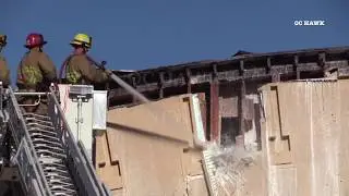 Long Beach 4 alarm fire