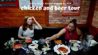 Korean fried chicken and beer tour in Seoul South Korea