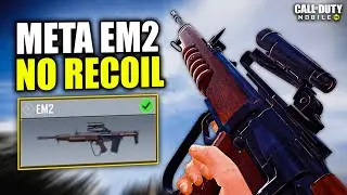 BEST EM2 Gunsmith/Loadout | No Recoil Fast ADS | EM2 Attachments COD Mobile Season 1
