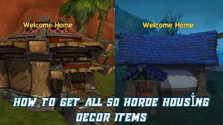 Horde Neighborhood Decor Treasure Hunt Quests | How to Get All 50 Horde Housing Decor Items