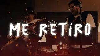Santana Ft Grupo Frontera - Me Retiro (Letra/Lyrics)