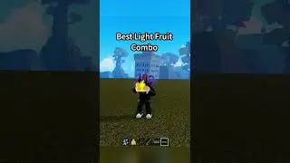 Best Light Fruit Combo😎 #bloxfruits #roblox