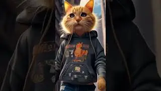 Skinny orange cat bullied by white cat😭#trending #shortvideo #trendingshorts #rabbitandcat #viral