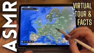 Google Earth tour with Wikipedia facts [ASMR Maps]