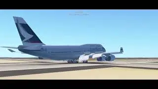 Cathay pacific 747 tail strike