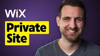 How to Keep Site Private on Wix
