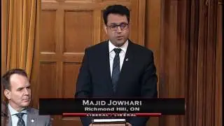 MAJID JOWHARI | Statement on re-establishing diplomatic/commercial relations of Canada & Iran.