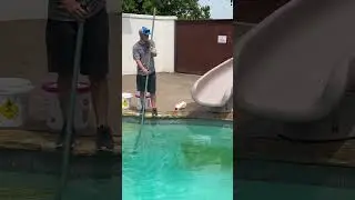 Brushing the pool; Hey Ethan Episode III.