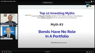 The 10 Myths of Investing - Myth 7 - Bonds have no role in a portfolio.