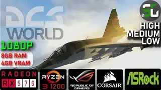 DCS World Steam Edition RYZEN 3 1200 RX 570