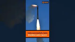 India successfully tests BrahMos salvo launch