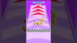 Fruit Rush 3D - All Levels Gameplay walkthrough (Android,ios) #4 #shorts