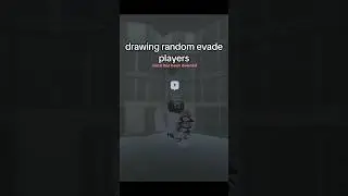 Drawing Evade Avatars (Roblox)