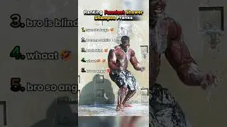 Ranking Funniest Shower Shampoo Pranks #shorts #prank #trending #latest #popular #ranking #fyp