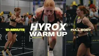 10 Min. Warm Up & Mobility for Hyrox & Hybrid Athletes | Follow Along, No Talking