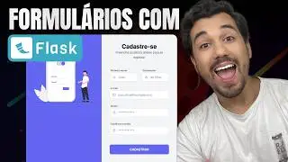 Crie formulários em Flask com validação e gerenciamento de rotas