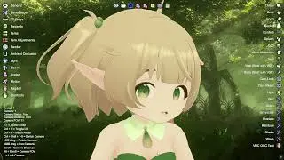 Vtuber Plus Lime 3D model test