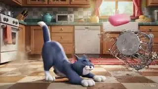Tom and Jerry Kitchen Chase Animation