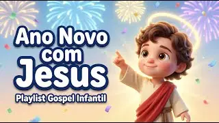 Ano Novo com Jesus: Playlist Gospel Infantil 🎉✨ BIBLIATOON