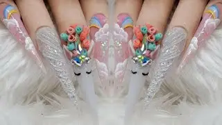Unicorn Nails - Pastel Daydream Colab with Stacey Ward - Gliterbels
