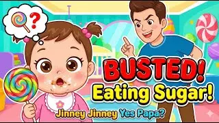Johny Johny Yes Papa Color Challenge! 🌈 Candy & Eggs for Kids