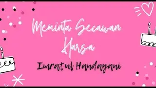 Prosais Sedih l Prosais 5 l Meminta Secawan Harsa l Merangkai Aksara