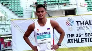 SEA Games 2025 | Men's 100m heat 1 highlights