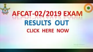 AFCAT 02/2019 RESULT FINALLY OUT!!!!!! Watch Video for full detail #AFCAT #results