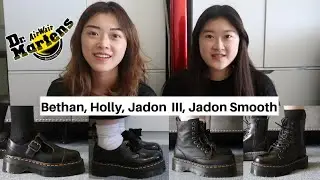 Dr. Martens Unboxing, Try on, Sizing, Review | Bethan, Holly, Jadon III, Jadon Smooth