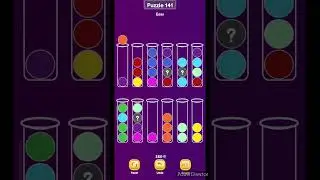 Ball Sort Puzzle 141 #shorts