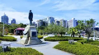 Florian&oacute;polis SC. Parque da Luz ( ilha ) e a Cabeceira da Ponte Herc&iacute;lio luz...