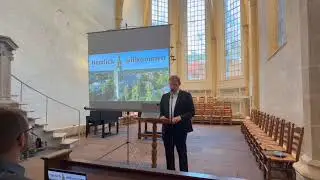 Laudatio von Pastor Simon Plenter   Buchvorstellung Alte Kirche am Markt