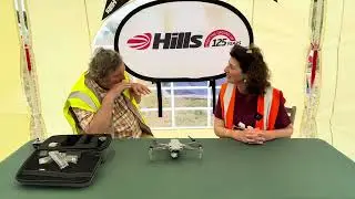 Drone technology at the Hills Quarry Products dig site 2025 #tuskforce 