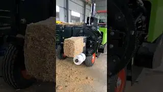 #Saving time, labor and high efficiency# Straw baling machine