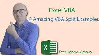 4 Amazing VBA Split Examples