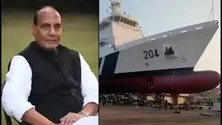 📍Goa: India 🇮🇳 commissions first indigenous pollution control vessel#indianarmy#icgs#defenceminister