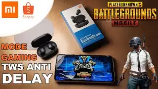 Xiaomi Mi True Wireless Earbuds Basic S & Test Play Game PUBG Mobile - Shopee Haul