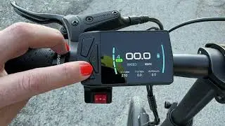Ado Air 20 Pro_obsługa panelu_Rower elektryczny