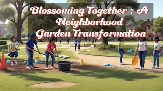 teamwork motivational video animation| Community Garden Makeover : The Power of Teamwork