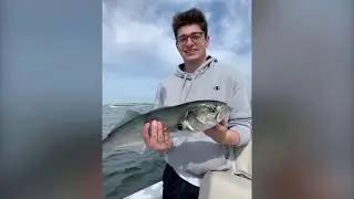 Light Tackle Fun Fishing Aboard Fish Head Charters - Bass & Blues