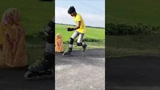 Village girls really super reaction #public #reaction #skatting #girls_respect_video #skating #sg
