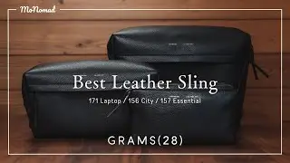 【最高級本革スリング】GRAMS28の人気スリングバッグ3選！上質さと機能性を両立した逸品｜157・156・171【EDC・カメラ・タブレットに】