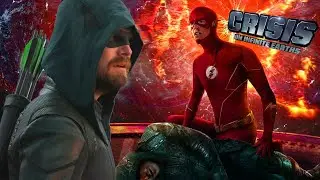 First Look At the Death of Oliver Queen! Crisis on Infinite Earths TRAILER Breakdown