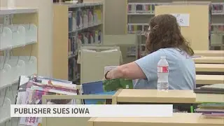 Publishing company sues Iowa over controversial education law
